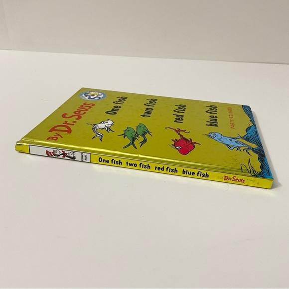 Dr Seuss One Fish Two Fish Red Fish Blue Fish Party Edition 50 Years Book - Picture 3 of 16